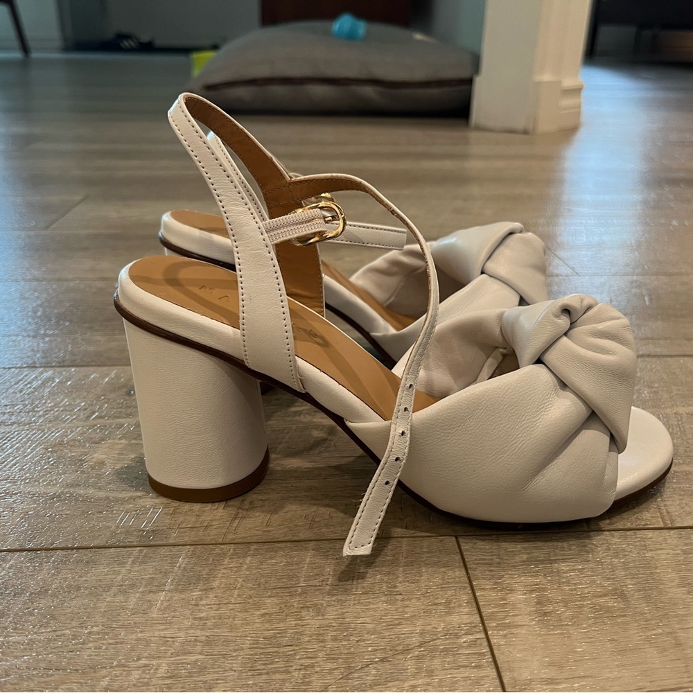 Maguire white Noto heel